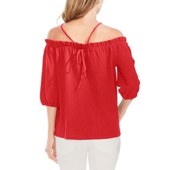 Vince Camuto Cold Shoulder Top - Picture 2 of 5